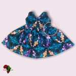 Blue Ankara Dress